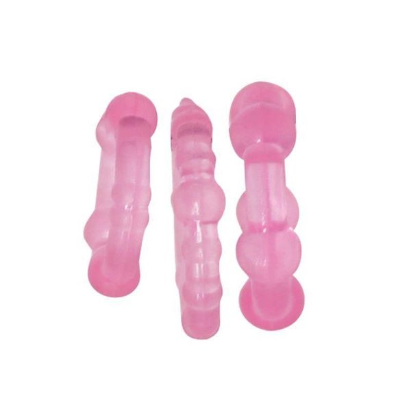 Kit Di 3 Anelli Fallici Timeless Stud (Rosa) zdjęcie 2