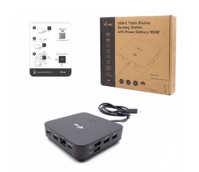Stacja dokujaca i-tec USB-C - HDMI Dual DP Docking Station + PD 100W na Arena.pl