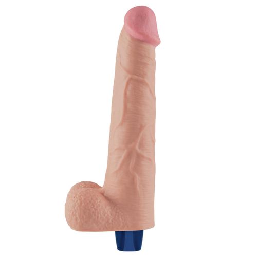 10.5" Real Softee Rechargeable Tpe Vibrating Dildo(Flesh) na Arena.pl