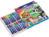 kredki 24szt PASTELOWE INSPIRIA 6580