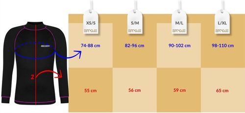 Koszulka Termoaktywna Damska M L Bielizna Odzież Termiczna Bluzka Bluza Róż na Arena.pl