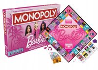 GRA PLANSZOWA MONOPOLY BARBIE wyjątkowa gra z Barbie, wersja polska +8 lat