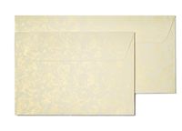 koperta 70x110mm róże kremowe 10szt
