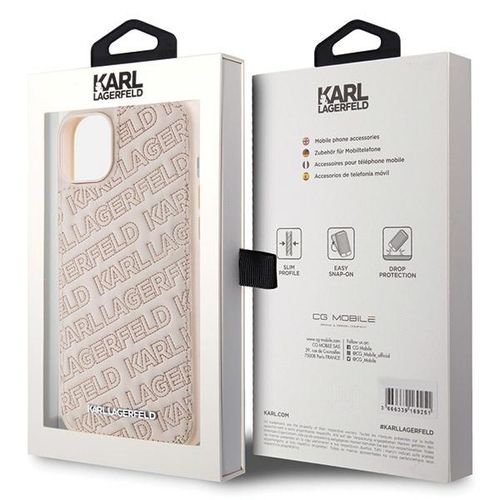Etui Karl Lagerfeld do iPhone 15 Plus, iPhone 14 Plus, Różowy na Arena.pl