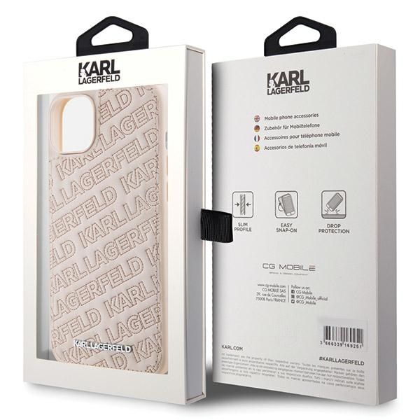 Etui Karl Lagerfeld do iPhone 15 Plus, iPhone 14 Plus, Różowy zdjęcie 8