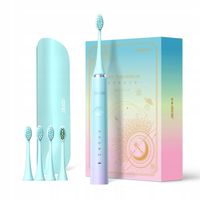 SONICZNA SZCZOTECZKA DO ZĘBÓW ETUI 5 KOŃCÓWEK S5 Seago GRADIENT MULTICOLOR