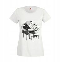 T-SHIRT TOP koszulka damska muzyczna NUTY