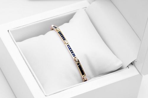 Złota bransoleta BZD4585 - Diament na Arena.pl