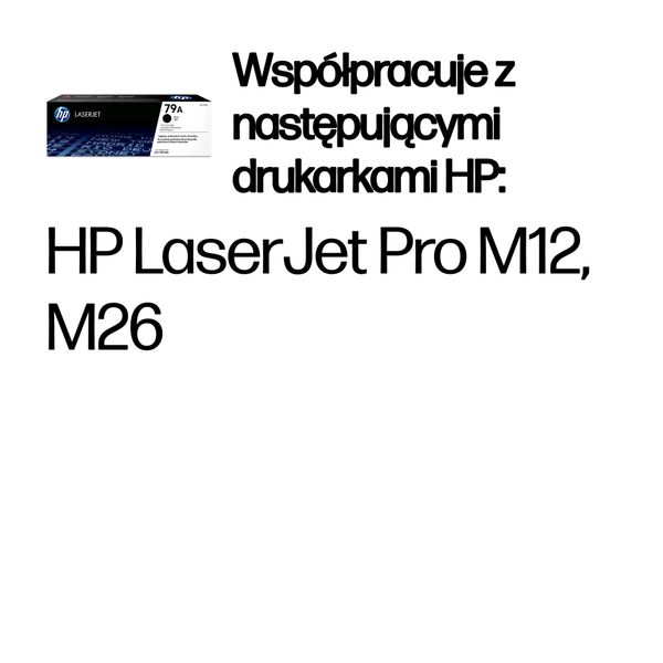 Toner HP 79A black zdjęcie 2