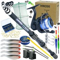 ZESTAW WĘDKARSKI SPŁAWIK 2,1 HOKKAIDO 23 ELEM. DLA POCZĄTKUJĄCYCH