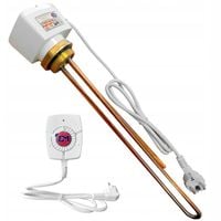 GRZAŁKA DO BOJLERA GALMET 5/4" 2000W Z TERMOSTATEM 2kW DN32 MIEDZIANA 230V