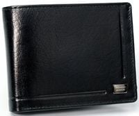 rovicky czarny portfel męski skórzany ochrona rfid