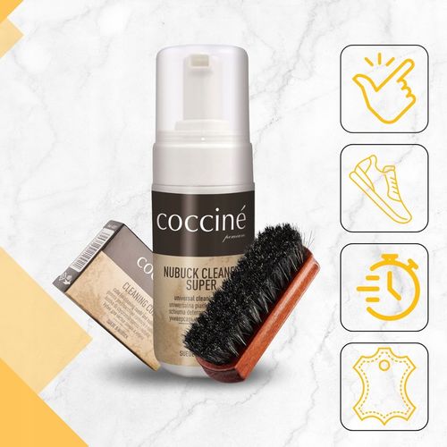 Zestaw do Czyszczenia Butów Zamszowych Pianka Gumka Szczotka Coccine 3w1 na Arena.pl