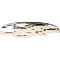 Plafon LAMPA sufitowa NABRO 67833-48 Globo owalna OPRAWA glamour LED 48W crystal chrom