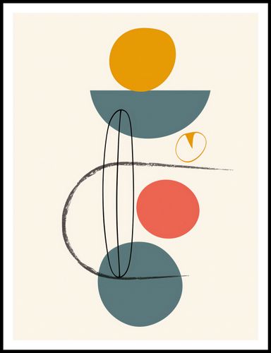 Plakat 75x100cm Równe Kompozycje na Arena.pl