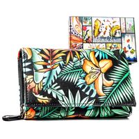 pojemny, skórzany portfel damski na zatrzask - rovicky