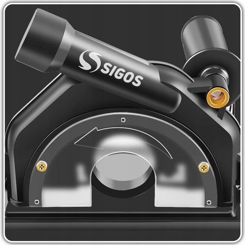 Adapter prowadnica z odsysaczem do szlifierki kątowej 125mm osłona na Arena.pl