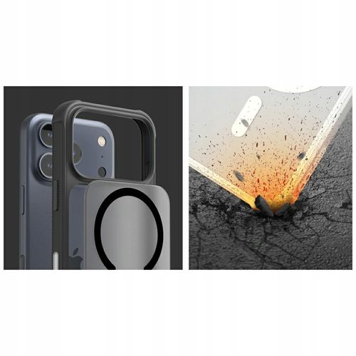 Etui ARAREE DUPLE M ARMOR do iPhone 17 PRO MAX MagSafe Czarny na Arena.pl