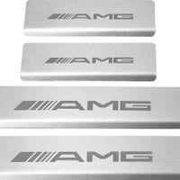 Listwa progowa MERCEDES B W246 AMG Stal nierdzewna 304 mat 4szt