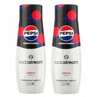 Syrop koncentrat do gazowania wody SodaStream Pepsi Cherry Zero Cukru
