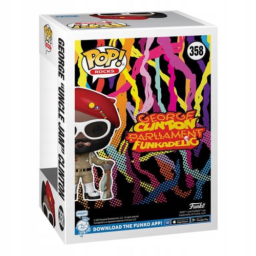 Funko POP! Rocks George Clinton Uncle Jam 358 na Arena.pl