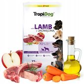 TROPIDOG Adult Lamb Rice 12kg Medium Large Breeds