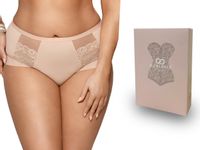 Gorsenia pełne majtki figi K442 Luisse, beżowe 2XL