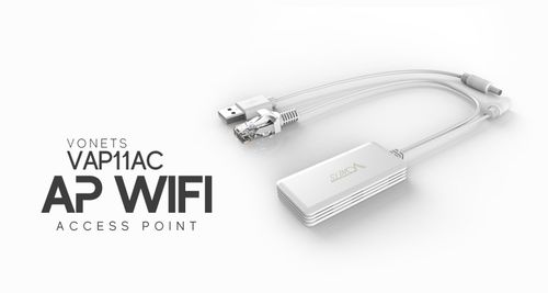 Inteligentny Access Point Repeater adapter Wi-Fi Vonets VAP11AC na Arena.pl