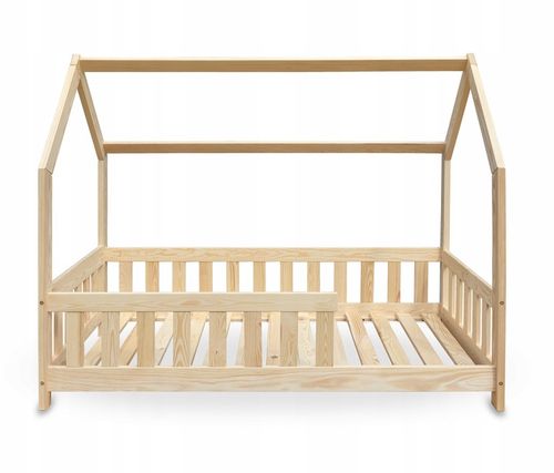 Łóżko sosnowe Domek 80x160cm na Arena.pl