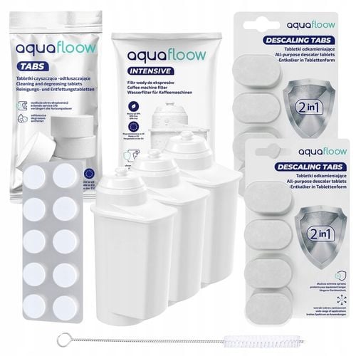 3x filtry do ekspresu Siemens EQ6 + odkamieniacz + tabletki czyszczące na Arena.pl