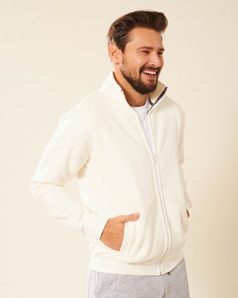 Bluza męska ecru Lesław Rozmiar - L zdjęcie 1