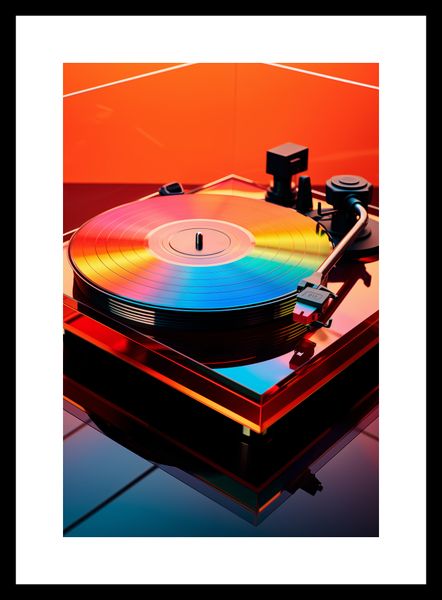 Plakat 20x30cm Wibracje Retro Winyli zdjęcie 3