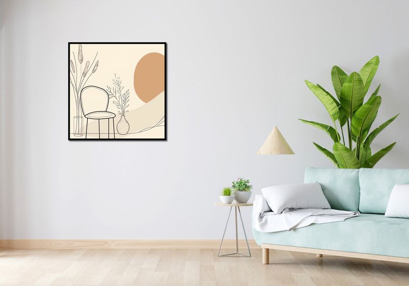 Plakat 80x80cm Kącik Spokoju zdjęcie 4