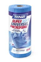 ściereczki z mikrofibry 35*35cm na rolce niebieskie 20 szt - tz 36 5707