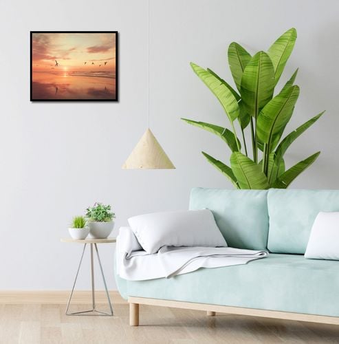 Plakat 50x40cm Spokojna Przystań na Arena.pl