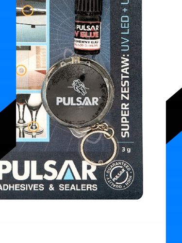 KLEJ UV DO SZKŁA I METALU BEZBARWNY + LAMPKA PULSAR 3 g na Arena.pl