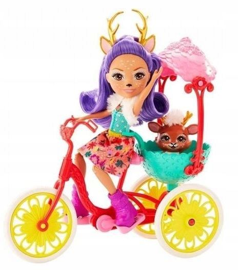 Barbie Enchantimals lalka + pojazd FJH11 /6 zdjęcie 2
