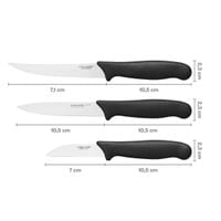 Fiskars Essential 1065584 – zestaw 3 noży do warzyw i owoców kuchennych