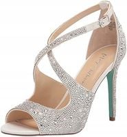 Blue by Betsey Johnson Sandały na obcasie r.41