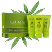 Zestaw Prezentowy Nawilżający do włosów Mini 3x50ml Wellness travel set