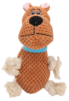 Pluszowy szarpak zabawka dla psa z piszczałką 22×23×15cm UNIQ PETS