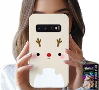 ETUI DO SAMSUNG GALAXY S10 PLUS - RENIFEREK, RENIFER, ŚWIĄTECZNE WZORY