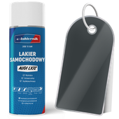 lakier samochodowy spray audi lx7z / x7z delfingrau szary metalik 400ml