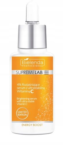 BIELENDA SERUM DO TWARZY SUPREMELAB 4% ROZJAŚNIAJĄCE Z WITAMINĄ C 30ML na Arena.pl