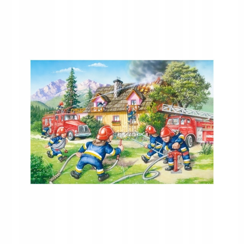 Puzzle maxi 40 elementów. Gaszenie pożaru na Arena.pl