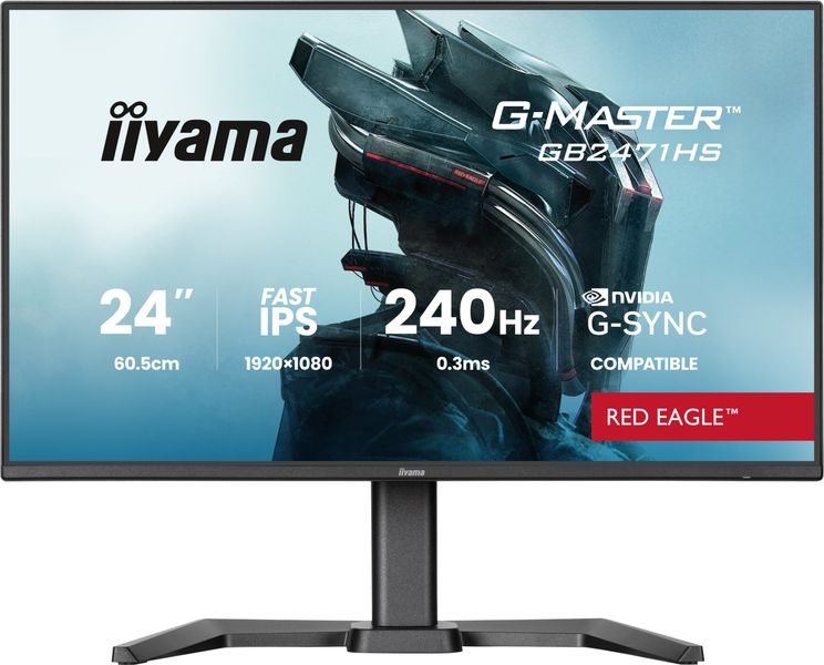 Monitor LED 24" iiyama G-Master GB2471HS-B1 Red Eagle zdjęcie 1