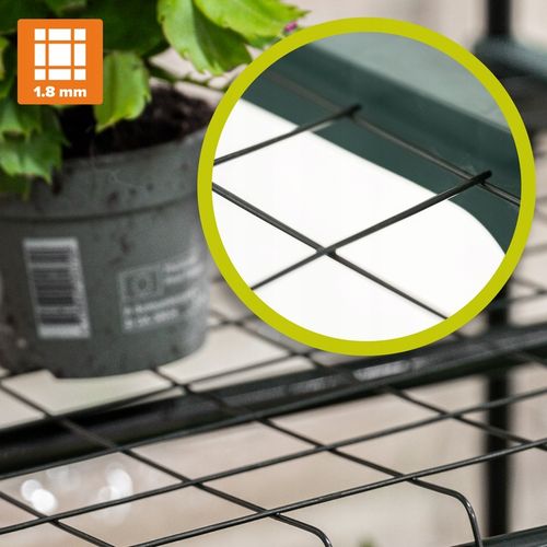 MINI SZKLARNIA 4 PÓŁKI OGRODOWA I BALKONOWA TUNEL - KALMIA I PRZEZROCZYSTA na Arena.pl