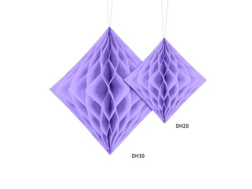 "Diament bibułowy, liliowy, 20cm"_PDE na Arena.pl