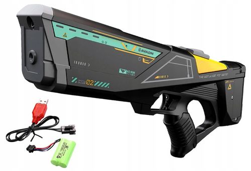 PISTOLET NA WODĘ KARABIN AUTOMAT Elektryczny miotacz wody AKUMULATOR USB na Arena.pl