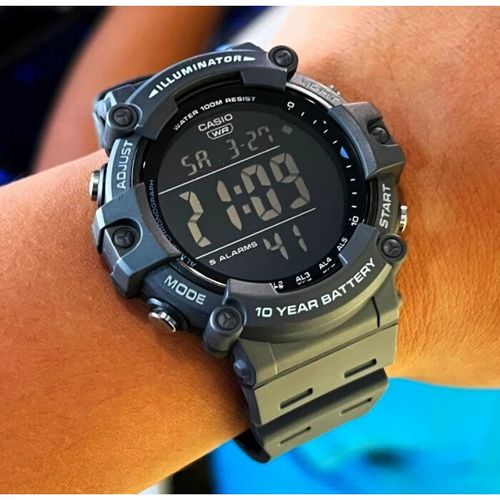 ZEGAREK MĘSKI CASIO SPORT ILLUMINATOR AE-1500WH-8B + BOX na Arena.pl